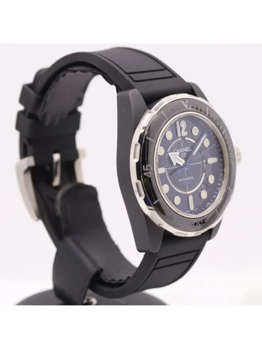 Chanel Marine Automatic Date Black Dial Watch